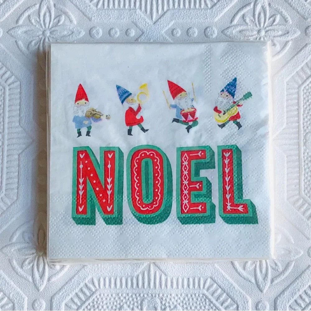 Celebrate It Noel Christmas Napkins 2 pk